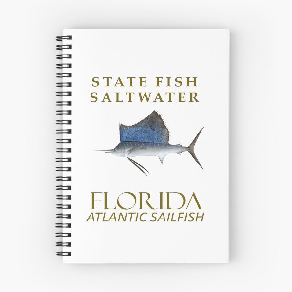 Item preview, Florida Saltwater Fish Atlantic sailfish Design designed and sold by taiche.