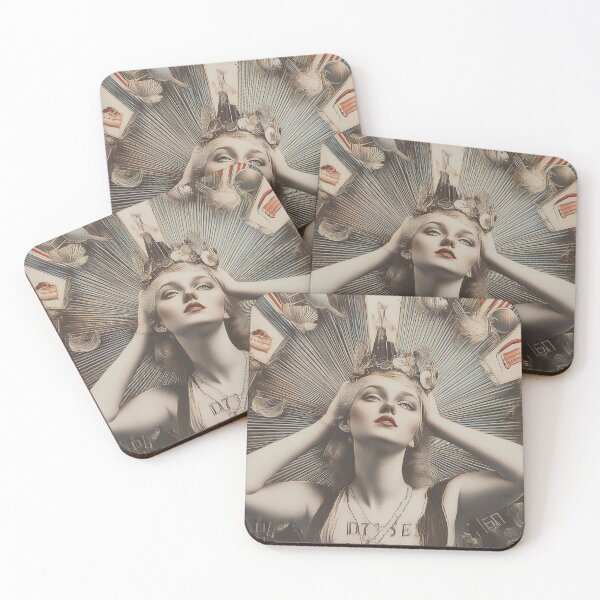 Item preview, Overthinking Queen. Wellbeing mental health design. designed and sold by Shoot-The-Moon.