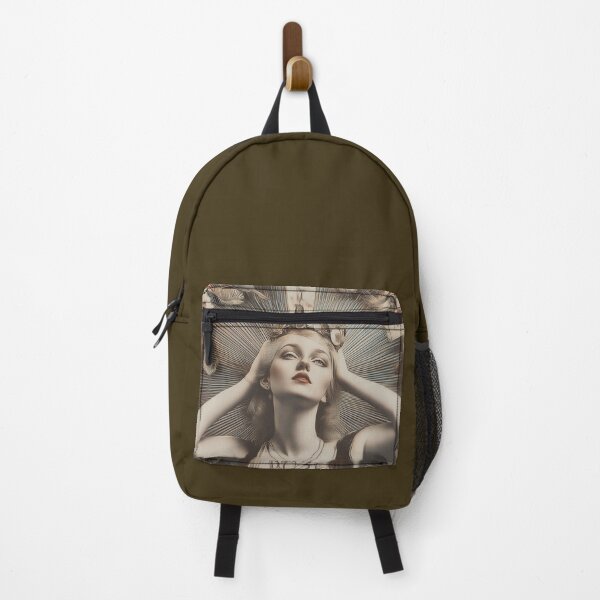 Item preview, Overthinking Queen. Wellbeing mental health design. designed and sold by Shoot-The-Moon.