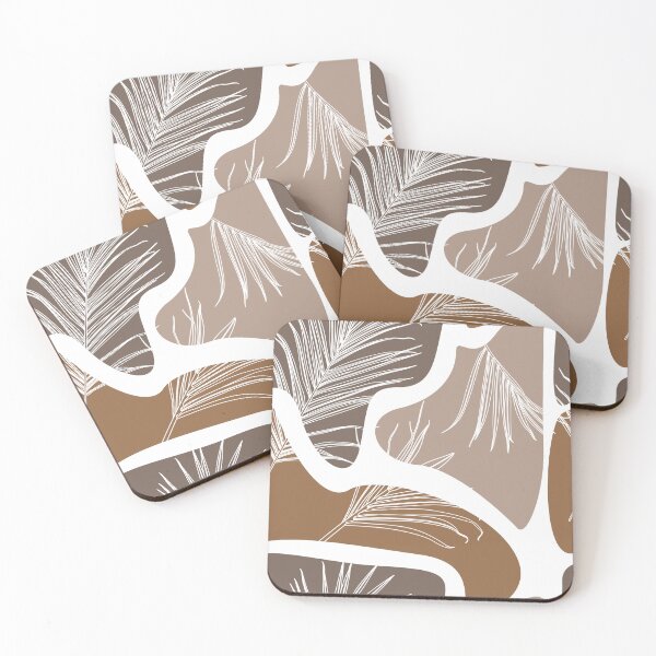 Item preview, Trendy contemporary abstract floral seamless pattern. Fashionable template with line palm leaves. designed and sold by MatyKotiv.