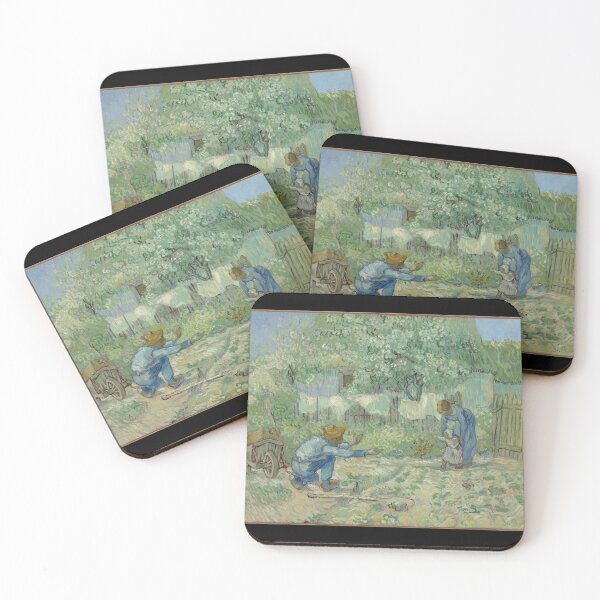 Item preview, First Steps, after Millet Vincent van Gogh Dutch 1890 designed and sold by KWZCreates.