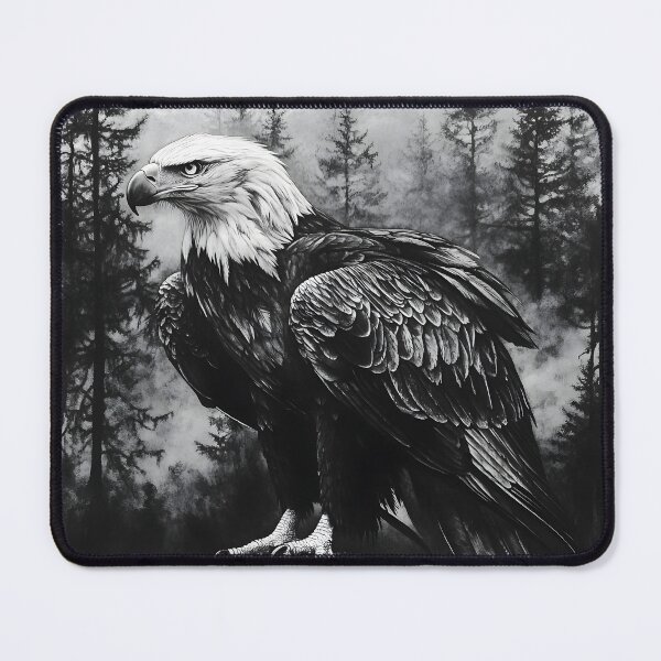 Item preview, Realistic Bald Eagle pencil drawing designed and sold by Pencil-Art.
