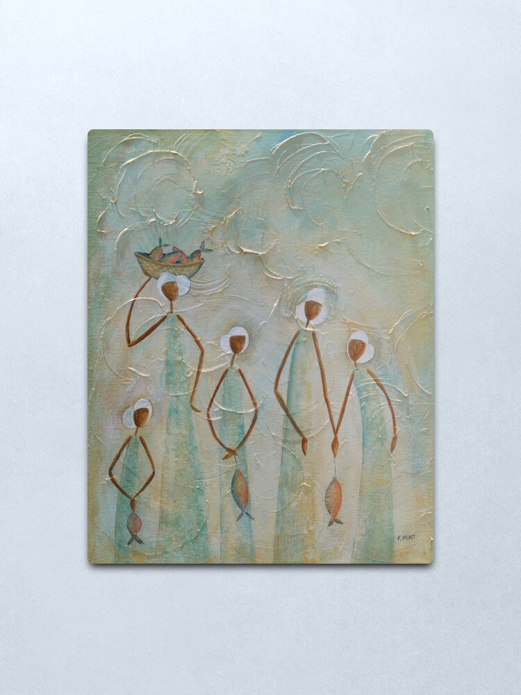 Alternate view of Offering II Metal Print