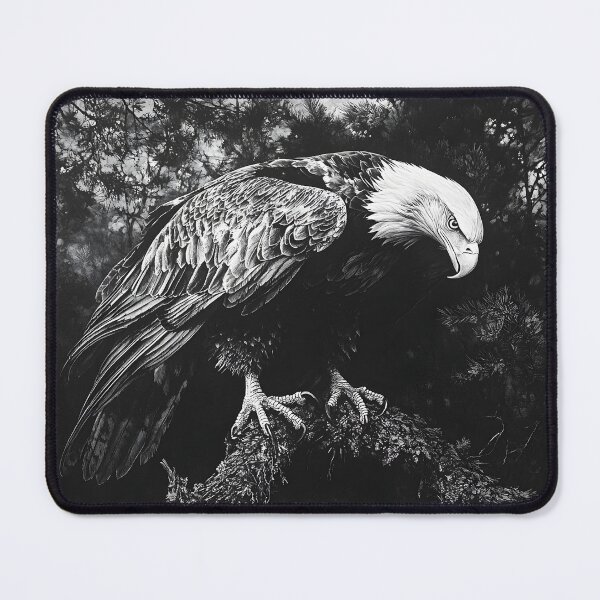 Item preview, Realistic Bald Eagle pencil drawing designed and sold by Pencil-Art.