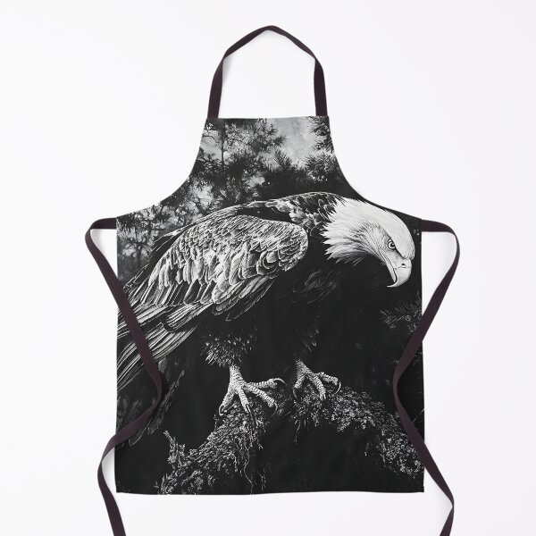Item preview, Realistic Bald Eagle pencil drawing designed and sold by Pencil-Art.