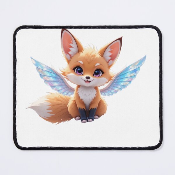 Item preview, Ethereal Charm: The Winged Fox of Light designed and sold by petloverheaven.