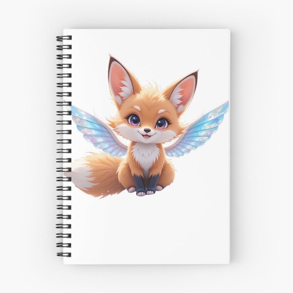 Item preview, Ethereal Charm: The Winged Fox of Light designed and sold by petloverheaven.