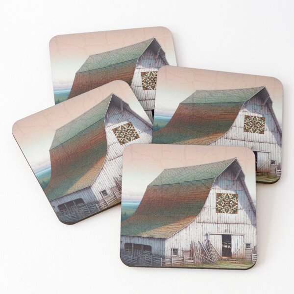 Item preview,  Rustic Barn with Quilt Design designed and sold by mustardseed-410.
