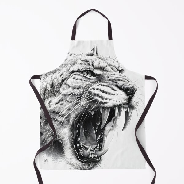 Item preview, Realistic Snow Leopard pencil drawing designed and sold by Pencil-Art.