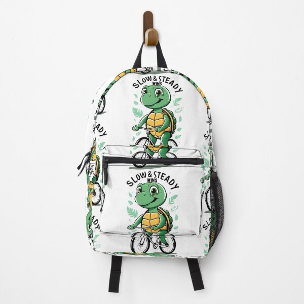 Item preview, turtle on a bicycle designed and sold by HorizonStores.