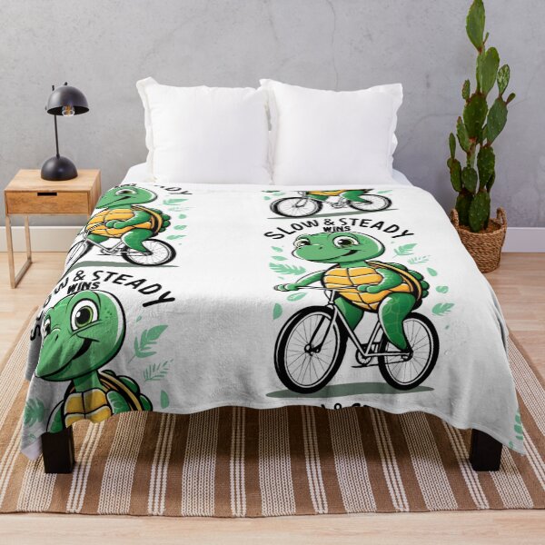 Item preview, turtle on a bicycle designed and sold by HorizonStores.