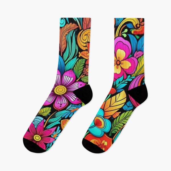Item preview, Groovy Psychedelic Hippy Trippy Beautiful Flowers designed and sold by GrinGalore.