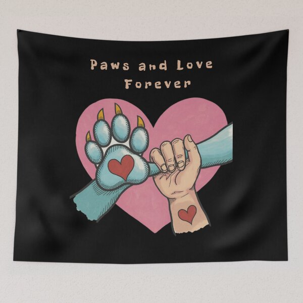 Item preview,  Paws and Love Forever  designed and sold by mirciashop.