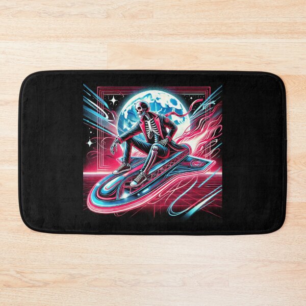 Item preview, Cute futuristic skeleton on a fantasy vehicle designed and sold by ATOTI.