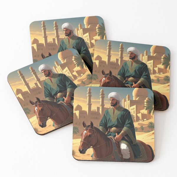 Item preview, Medieval Arabian Noble on Horseback designed and sold by Leader Designer.
