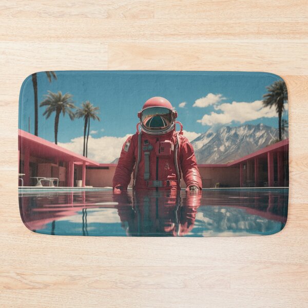 Artikelvorschau, Astronaut im Swimmingpool entworfen und verkauft von Mauswohn.