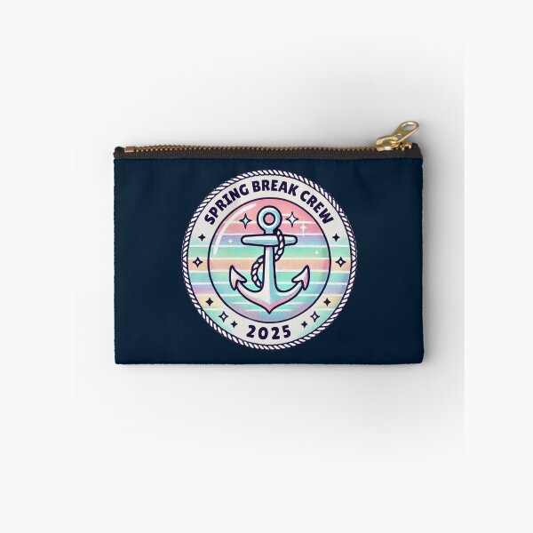 Item preview, Spring Break Crew, Fishermen Aesthetic, Nautical Springbreak Vibes, Lighthouse Anchor Clipart Rainbow Design designed and sold by matchakpop.