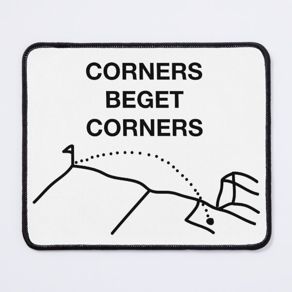 Item preview, CORNERS BEGET CORNERS designed and sold by SprayandPray69.