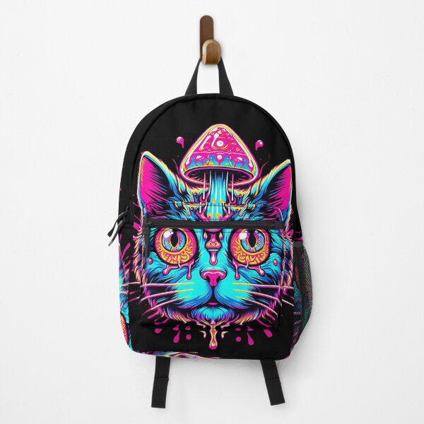 Item preview, psychedelic cat designed and sold by vecturno.