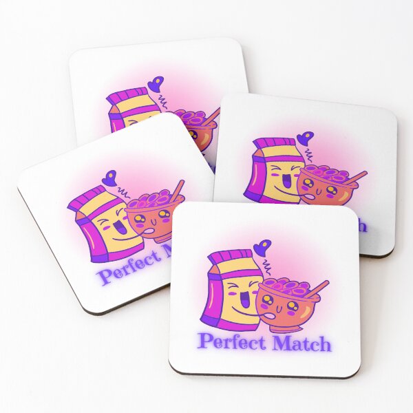 Item preview, We're the Perfect Match, as Cereal and Milk designed and sold by FreeSoulLab.