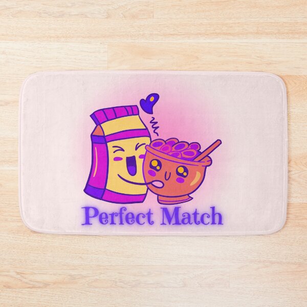 Item preview, We're the Perfect Match, as Cereal and Milk designed and sold by FreeSoulLab.