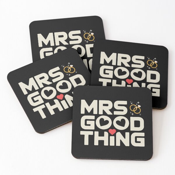 Item preview, Mrs Good Thing - This gift is perfect for newlyweds, brides, and confident women who want to celebrate their special role. designed and sold by ZyziowskyArt.