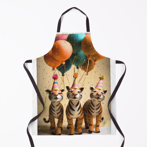 Item preview, Felted Tiger Party Design designed and sold by TringTringCards.