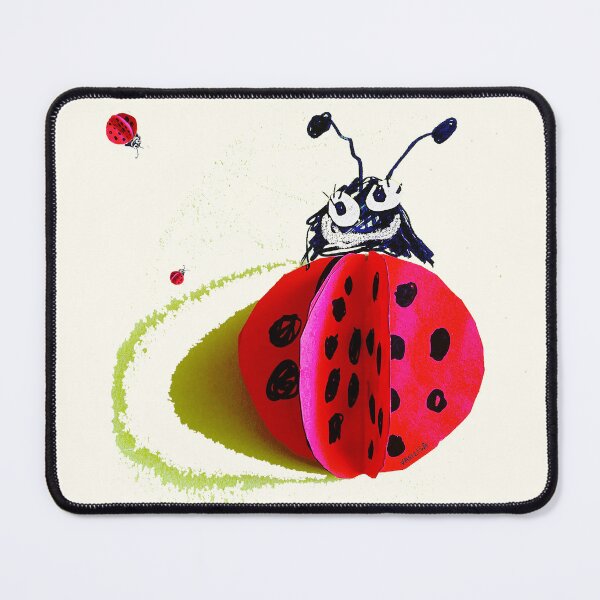 Item preview, Whimsical Ladybug Art – Cute and Playful Bug Design designed and sold by OlenaShynkarenk.