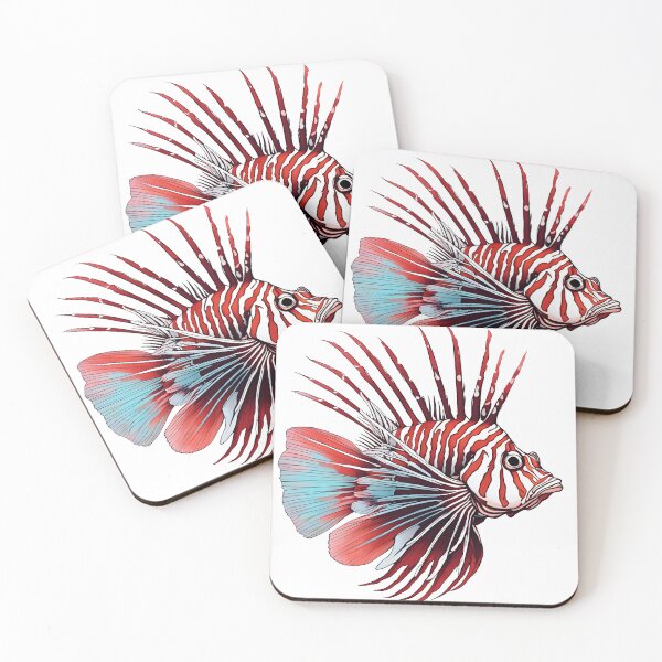 Item preview, Red Lionfish designed and sold by CreatureZDesign.