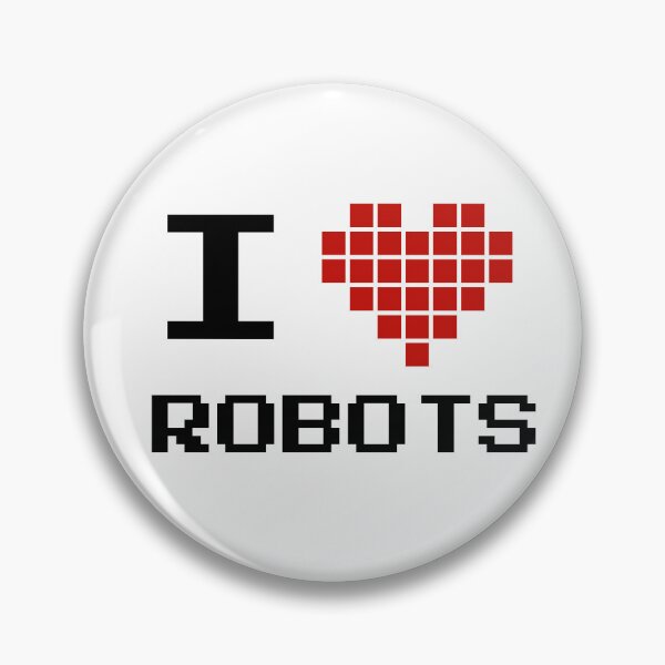 Item preview, I Love Robots (safety gear) designed and sold by SteveFogle.