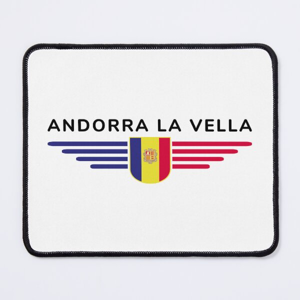 Item preview, Andorra La Vella fan t-shirt design designed and sold by ElvisU.