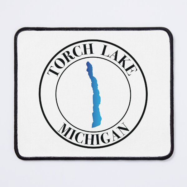 Item preview, Torch Lake Michigan designed and sold by SwiftSlothMedia.