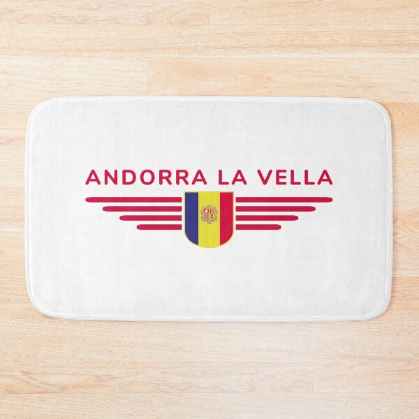 Item preview, Andorra La Vella fan t-shirt design designed and sold by ElvisU.