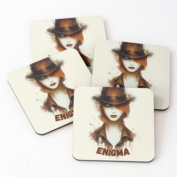 Item preview, Enigma. Blue Eye mysterious beauty design. Text Version. designed and sold by Shoot-The-Moon.