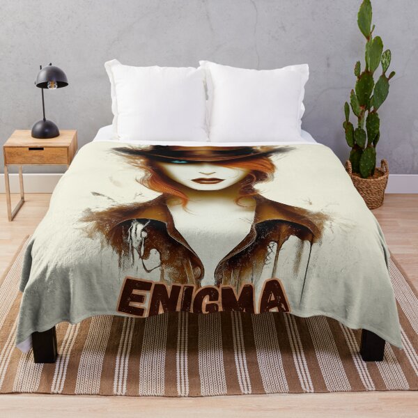 Item preview, Enigma. Blue Eye mysterious beauty design. Text Version. designed and sold by Shoot-The-Moon.