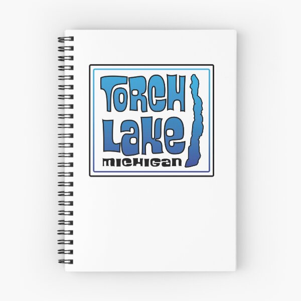 Item preview, Torch Lake Michigan designed and sold by SwiftSlothMedia.