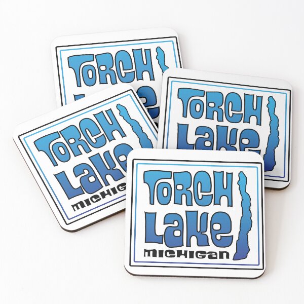 Item preview, Torch Lake Michigan designed and sold by SwiftSlothMedia.