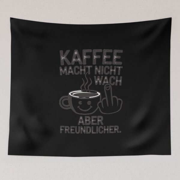 Item preview, COFFEE DOESN'T MAKE YOU AWAKE BUT IT MAKES YOU FRIENDLY designed and sold by DZ-Merch.
