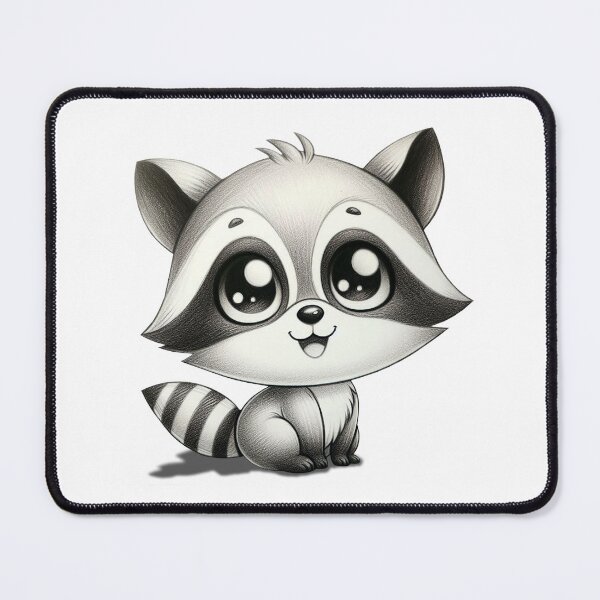 Item preview, racoon designed and sold by QuanntixArt.