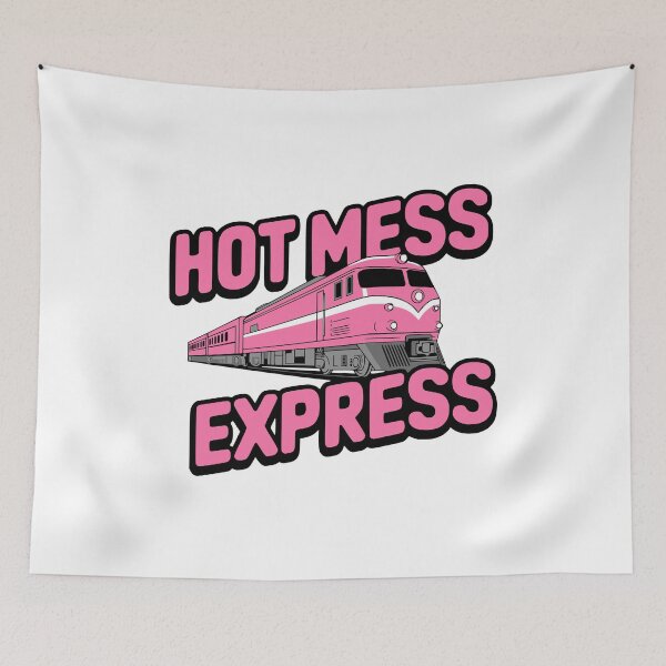 Item preview, Hot Mess Express! Pink Funny Girly designed and sold by PMCreative.