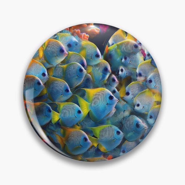 Item preview, beautiful angelfish school in the shape of a heart designed and sold by dcrc.