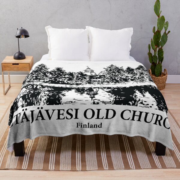 Item preview, Petäjävesi Old Church - Finland designed and sold by Lakeric Cityscapes.