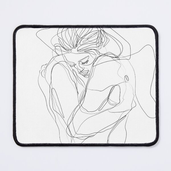 Item preview, Scribble Art - One Line Art - In the Arms of love - Hug with Love designed and sold by One-Line-Artist.
