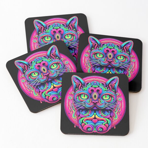 Item preview, Psycho Cat designed and sold by vecturno.