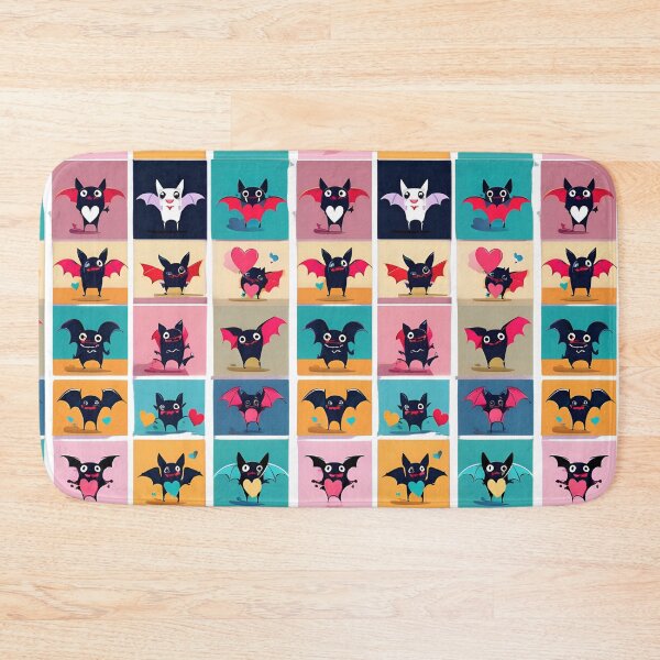 Item preview, Bat kawaii, Batzilla, sweet bat, cute bat, cute,  designed and sold by GOLDENGARDENART.