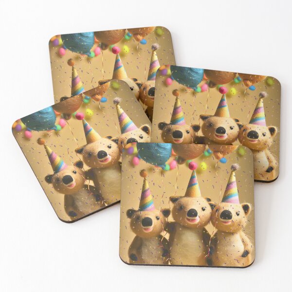 Item preview, Felted Quokka Party Design designed and sold by TringTringCards.