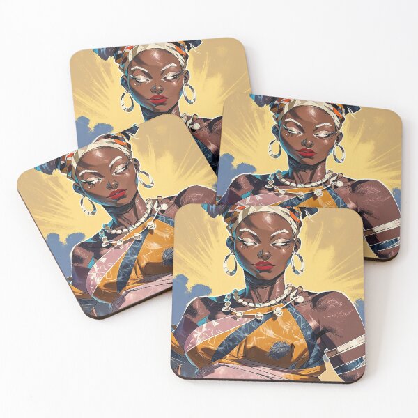 Item preview, Female spirit of the serval designed and sold by mamarilou.