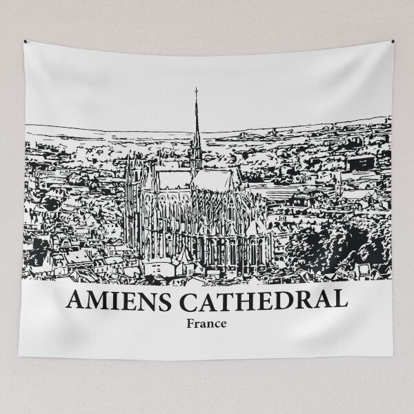 Item preview, Amiens Cathedral - France designed and sold by Lakeric Cityscapes.