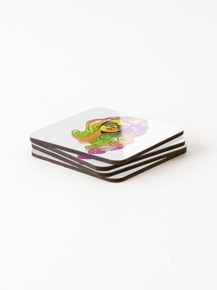 Thumbnail 4 of 5, Coasters (Set of 4), Color Pop designed and sold by OutJsWindow.