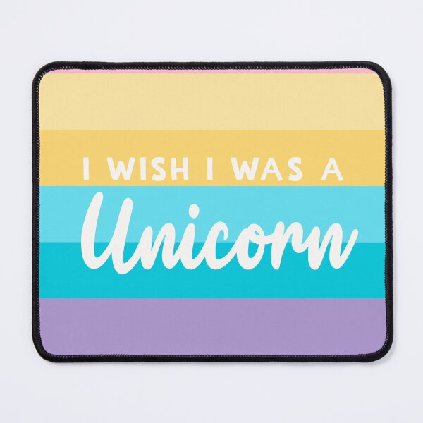 Item preview, I wish I was a Unicorn Rainbow designed and sold by Giddy Kipper.